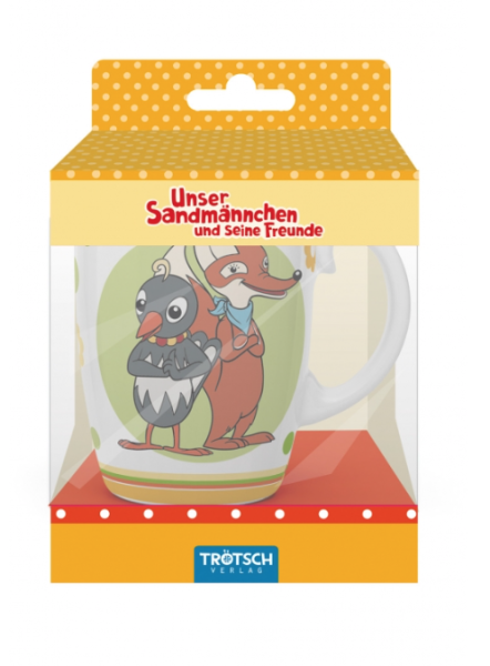 Trötsch - Unser Sandmännchen "Tasse Fuchs & Elster"